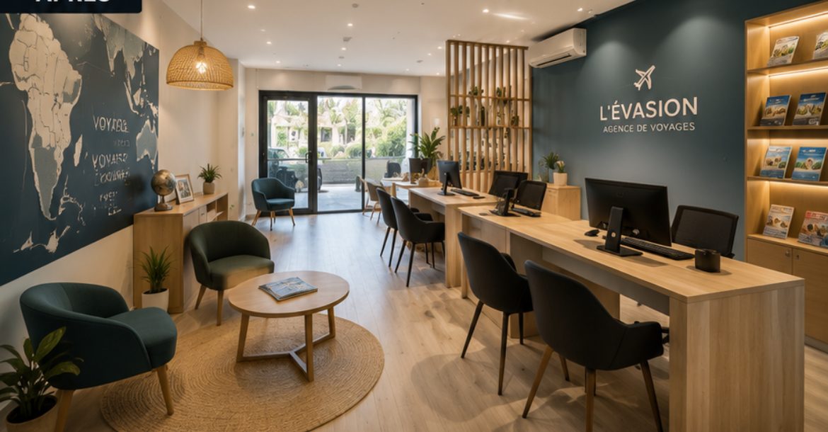 Local professionnel aménagé et livré clé en main à Bordeaux — NS BAT 33