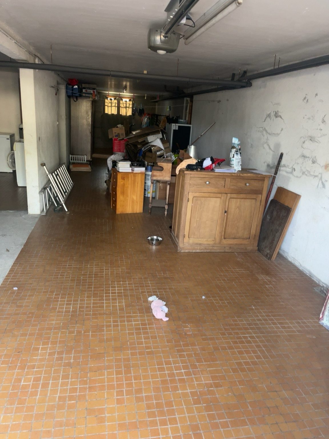 État des lieux avant démolition d'un garage et d'un sous-sol à Bordeaux — NS BAT 33